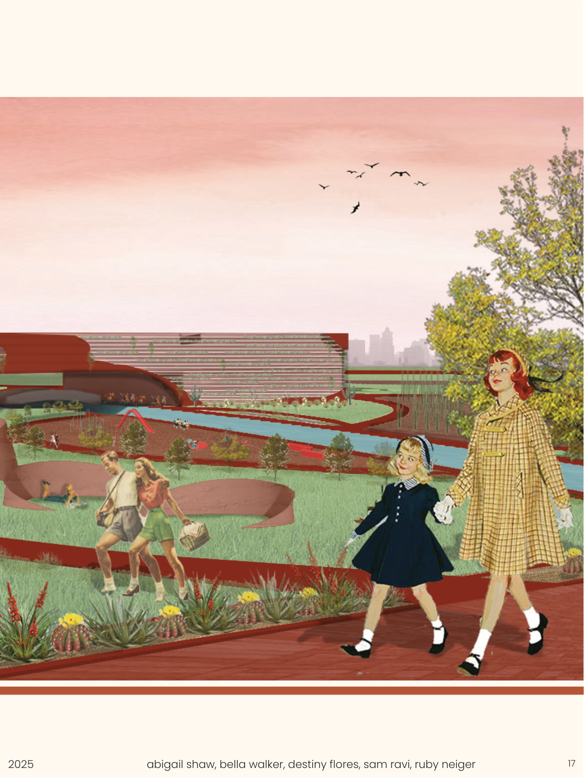 Saguaro Mirage landscape